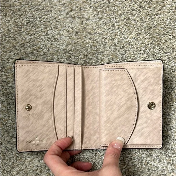 Kate Spade Black Leather Wallet - Picture 2 of 4